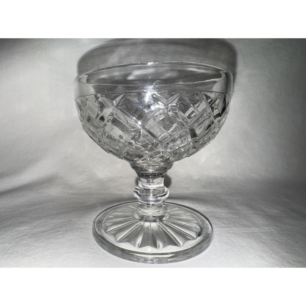 Depression Glass By Anchor Hocking In Waterford Waffle Pattern